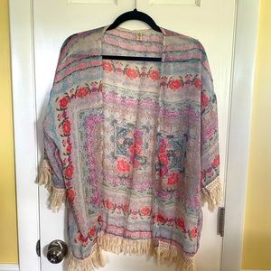 Floral lightweight Kimono